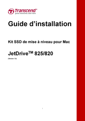 Transcend JetDrive 820 Guide D'installation