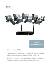 Cisco Small Business Pro SPA 501G Guide D'utilisation