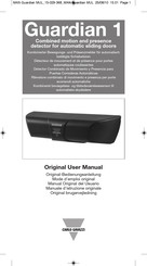 CARLO GAVAZZI Guardian 1 Mode D'emploi Original