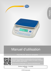 PCE Instruments PCE-WS 30 Manuel D'utilisation