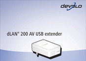 Devolo dLAN 200 AV USB Manuel