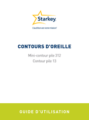 Starkey Mini-contour pile 312 Guide D'utilisation