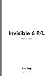 visplay Invisible 6 P/L Instructions De Montage