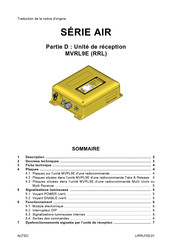 AUtec RRLPA00M Notice Originale