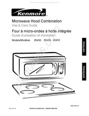 Kenmore 85459 Guide D'utilisation Et D'entretien