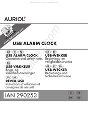 Auriol HG02918A Instructions D'utilisation Et Consignes De Sécurité