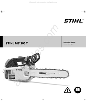 Stihl MS 200 T Notice D'emploi