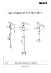 Sulzer ABS Instructions D'installation Et D'utilisation