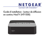 NETGEAR NTV300 Guide D'installation