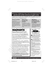 Magnavox MDV460 Mode D'emploi