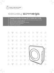 Coway airmega AP-1512HHS Mode D'emploi