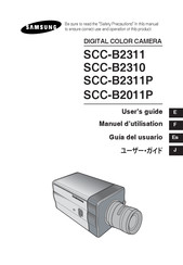 Samsung SCC-B2311P Manuel D'utilisation