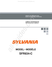 Sylvania SFR834-C Guide D'utilisation Et D'entretien