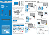 Dynex DX-24L230A12 Guide D'installation Rapide