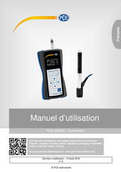 PCE Instruments PCE-2000N Manuel D'utilisation