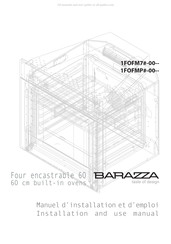 Barazza 1FOFM7 Manuel D'installation Et D'emploi