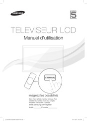 Samsung LA32D550 Manuel D'utilisation