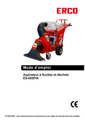 Erco ES-650PIA Mode D'emploi