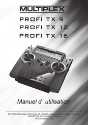 Multiplex PROFI TX 12 Manuel D'utilisation