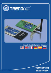 TRENDnet TEW-441PC Guide D'installation Rapide