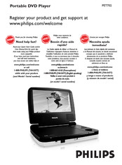 Philips PET702/37 Mode D'emploi
