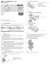 Festo VMPA FB-EM Série Mode D'emploi