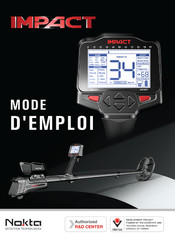 Nokta Makro IMPACT Standard Mode D'emploi