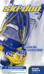 BOMBARDIER ski-doo TUNDRA R Guide Du Conducteur