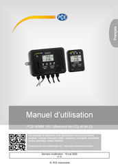 PCE Instruments PCE-WMM 100 Manuel D'utilisation