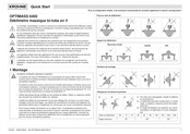 Krohne OPTIMASS 6400 Guide Rapide