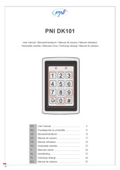 PNI DK101 Manuel Utilisateur