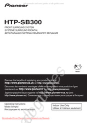 Pioneer HTP-SB300 Mode D'emploi
