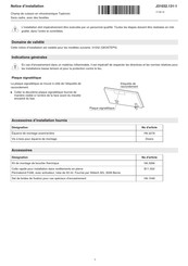 V-ZUG Toptronic GK35TEPS Notice D'installation