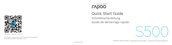 Rapoo S500 Guide De Démarrage Rapide