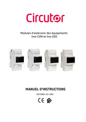 Circutor line-M-4IO-R Manuel D'instructions
