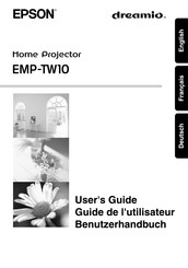 Epson Dreamio EMP-TW10 Guide De L'utilisateur