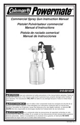 Coleman Powermate 010-0014SP Manual D'instructions