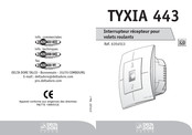 Delta Dore X2D TYXIA 443 Mode D'emploi