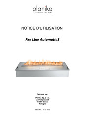 Planika Fire Line Automatic 3 Notice D'utilisation