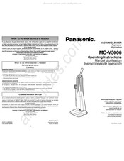Panasonic MC-V5006 Manuel D'utilisation