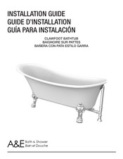 A&E Bath and Shower Dorya BT-830 Guide D'installation
