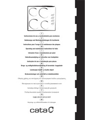 Cata TT 603 Instructions Pour L'installation, L'utilisation, L'entretien