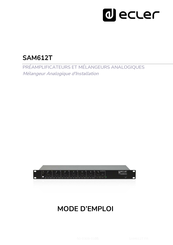 Ecler SAM612T Mode D'emploi