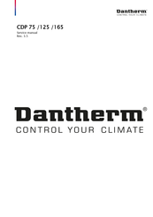 Dantherm CDP 75 Instructions De Service