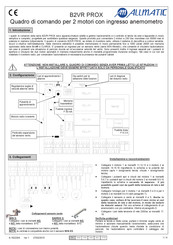 Allmatic B2VR PROX Mode D'emploi