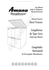 Amana Deepfreeze LW-120 Guide De L'utilisateur