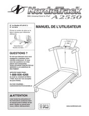 NordicTrack A2550 Manuel De L'utilisateur