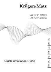 Krüger & Matz KM0248 Guide D'installation Rapide