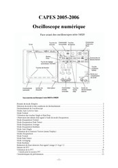 Agilent Technologies 54621A Mode D'emploi