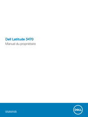 Dell Latitude 3470 Manuel Du Propriétaire